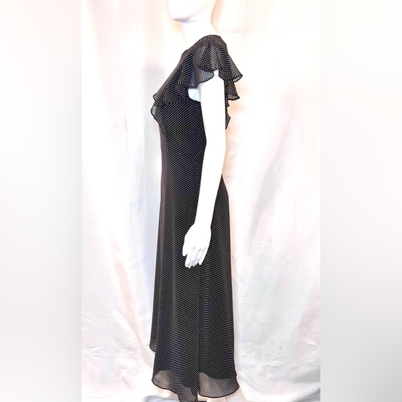 Who What Wear Ruffle Maxi Dress Size XS - Picture 3 of 10